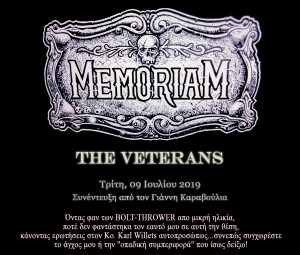Memoriam – The Veterans