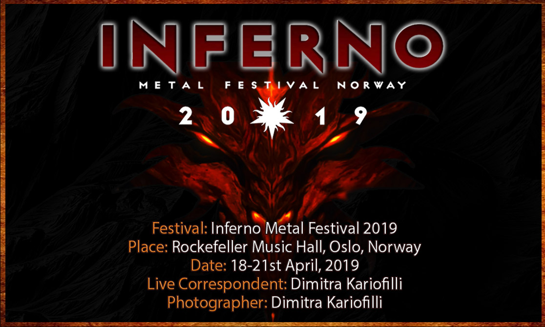 Inferno Metal Festival 2019 (Oslo, Norway – 18-21/04/2019)
