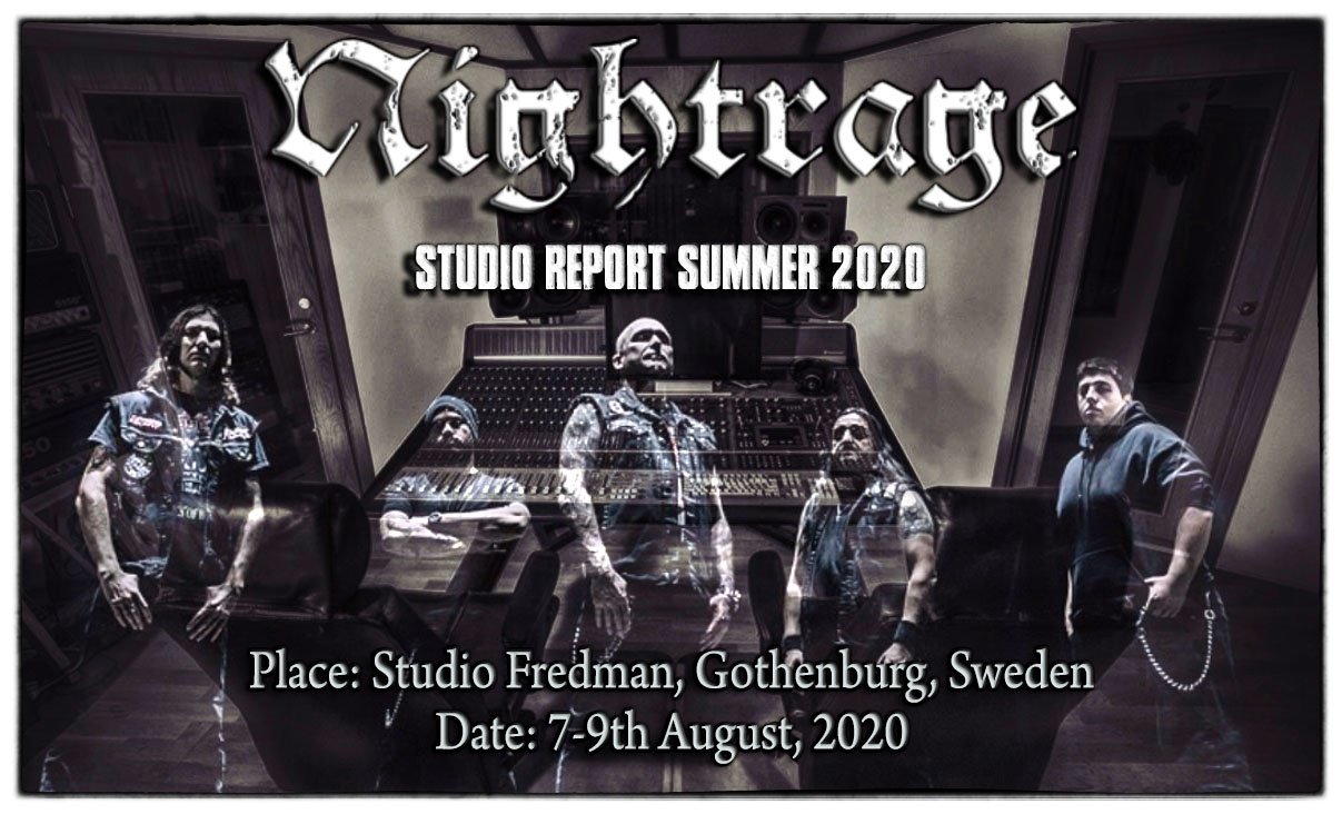 Read more about the article Nightrage – Studio Report 2020