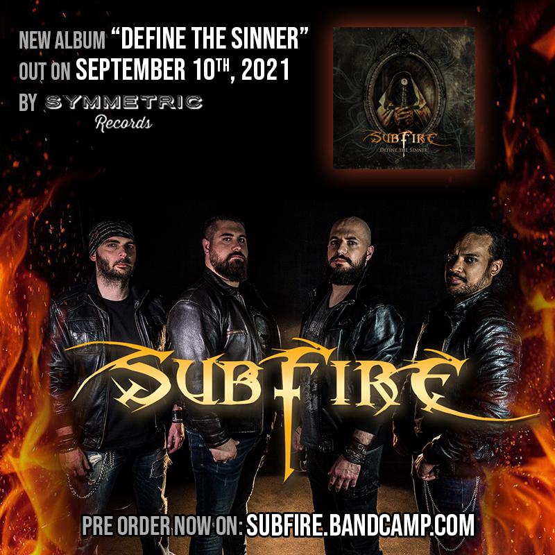 SUBFIRE-Ανακοίνωση νέου επίσημου μουσικού βίντεο και προπαραγγελιών για το  νέο άλμπουμ.