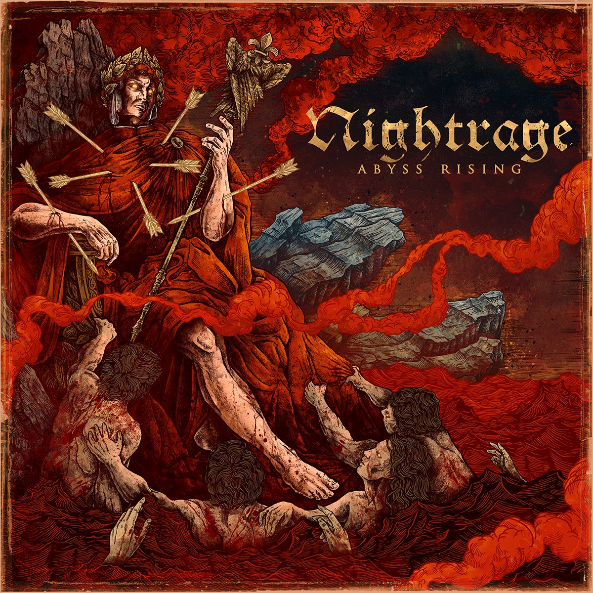 NIGHTRAGE Announce Details For Their Upcoming Album “Abyss Rising”.