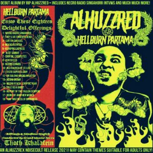 Read more about the article ALHUZZRED from Singapore releases their solo debut album “Hellburn Partama”.