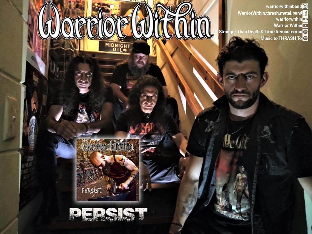 WARRIOR WITHIN: Νέο βίντεο στίχων για το single τους “Persist”.