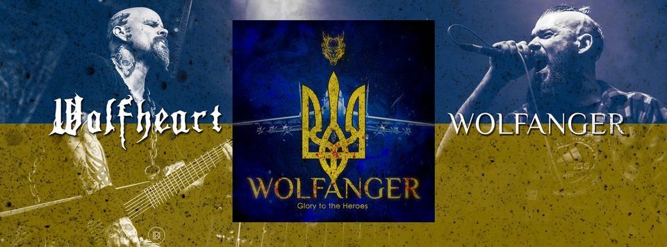 Ο Τuomas Saukkonen, ενώνει τις δυνάμεις του με τους Ουκρανούς WOLFANGER και κυκλοφορεί το νέο single «Glory to the Heroes»!