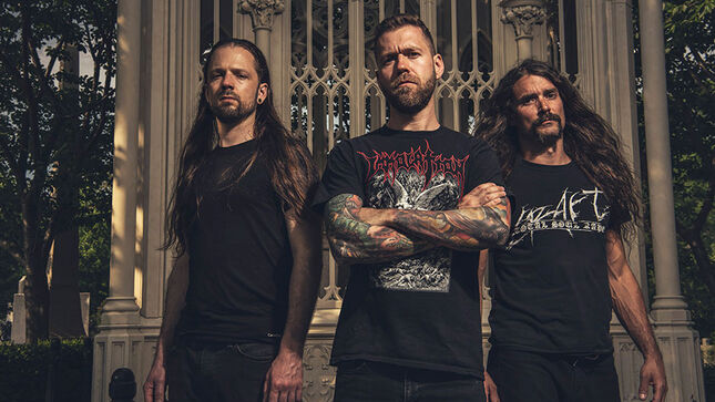 REVOCATION release new single “Re-Crucified” feat. Trevor Strnad & George “Corpsegrinder” Fisher.