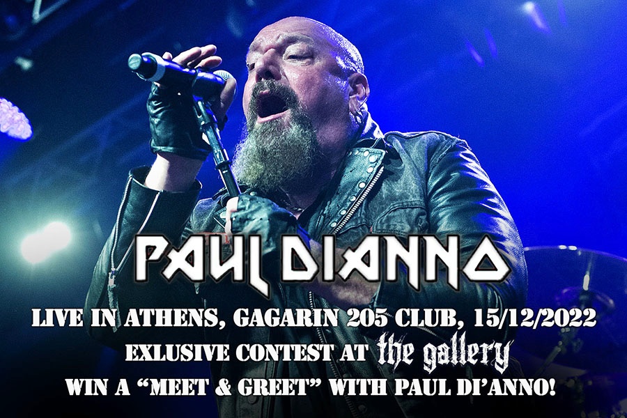 Read more about the article Διαγωνισμός Paul Di’Anno «Meet & Greet» – Live In Athens 15/12/2022!