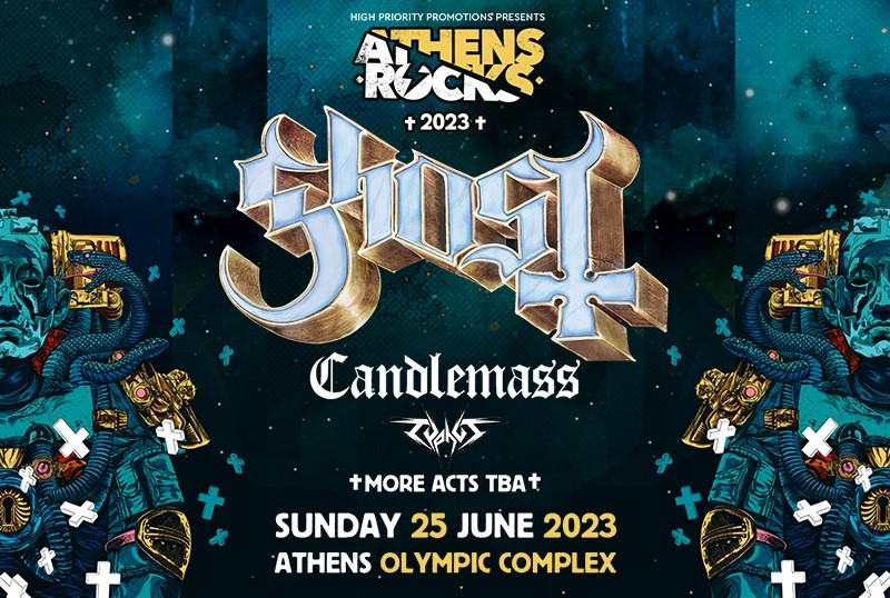 Read more about the article Οι GHOST τον Ιούνιο στο AthensRocks Festival 2023!