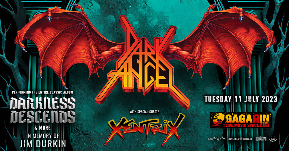 Read more about the article Οι ΘΡΥΛΙΚΟΙ DARK ANGEL μαζί με τους XENTRIX στην απόλυτη Τhrash Μetal συναυλία της χρονιάς!